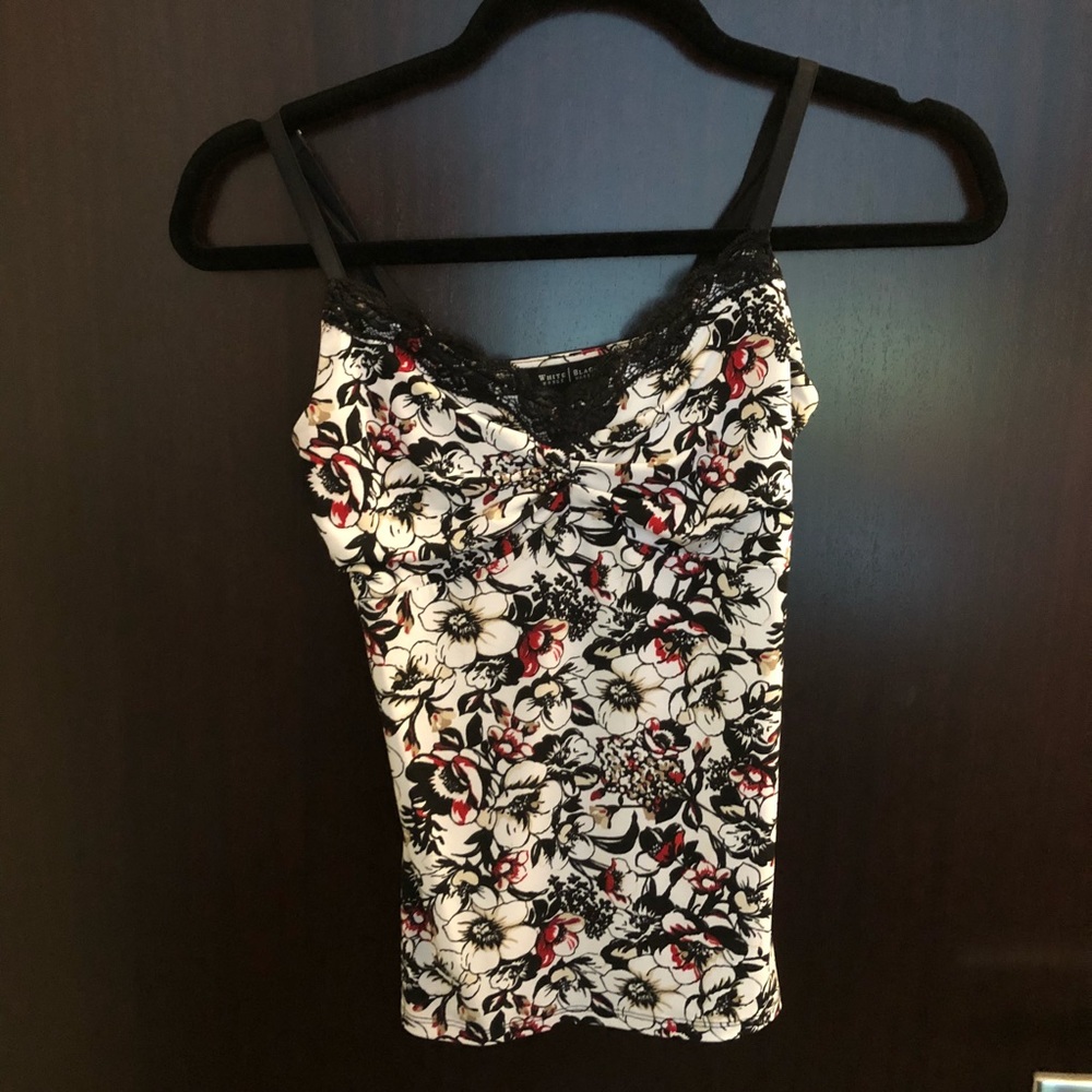 White House Black Market Paisley Cami XXS